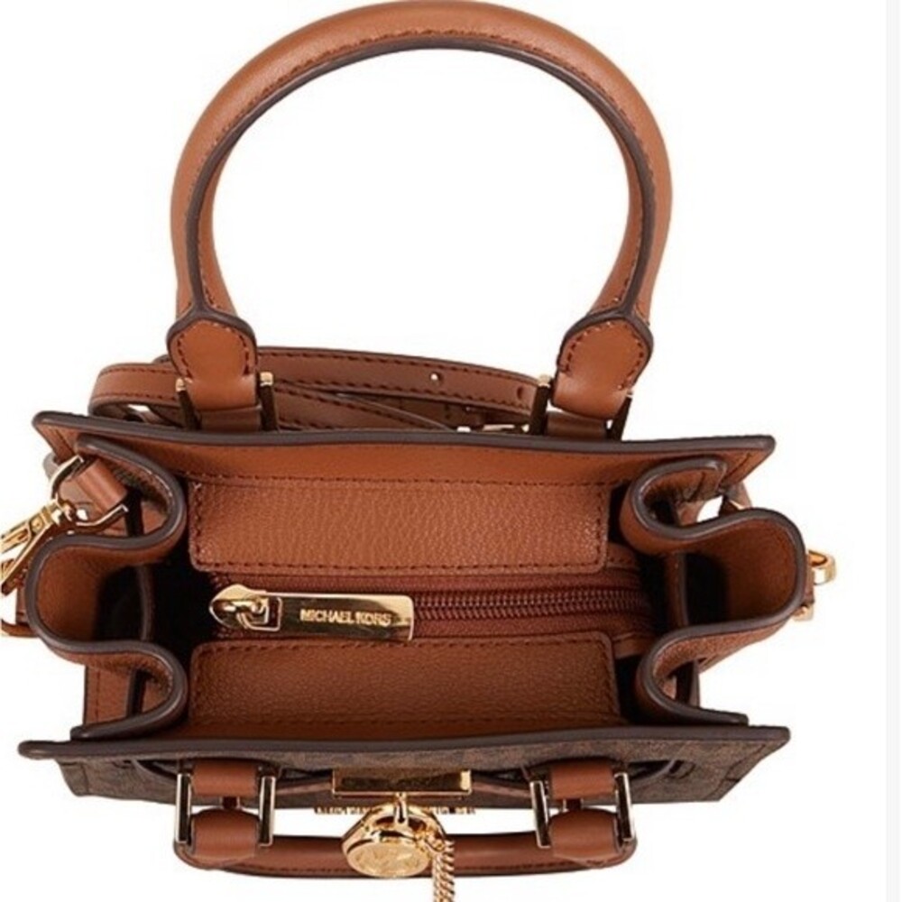 NWT Michael Kors HAMILTON SMALL Satchel Crossbody BAG - Picture 7 of 8